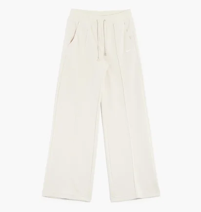Штани жіночі Nike Sportswear Essential High Waisted Wide Leg Pants Beige FB8490-104