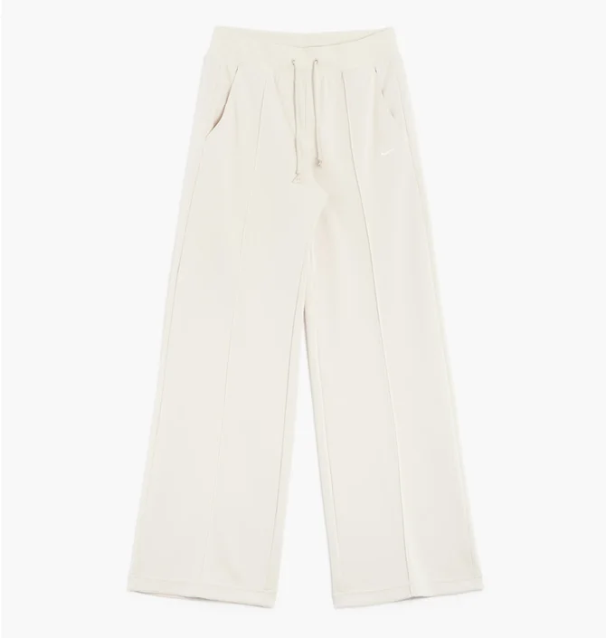 Штани жіночі Nike Sportswear Essential High Waisted Wide Leg Pants Beige FB8490-104