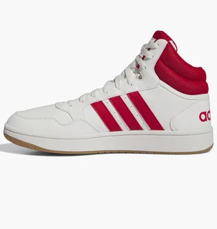 Кросівки чоловічі Adidas Hoops 3.0 Mid Lifestyle Basketball Classic Vintage Shoes White IG5569