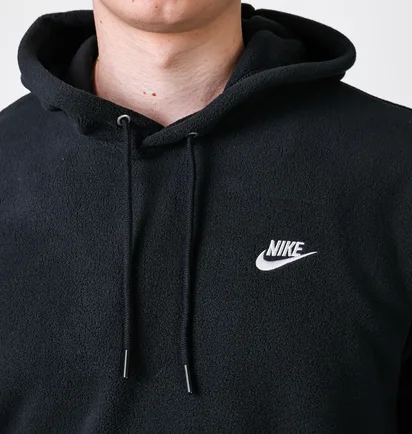 Худи мужское Nike Club Winterized Hoodie Black FZ0660-010