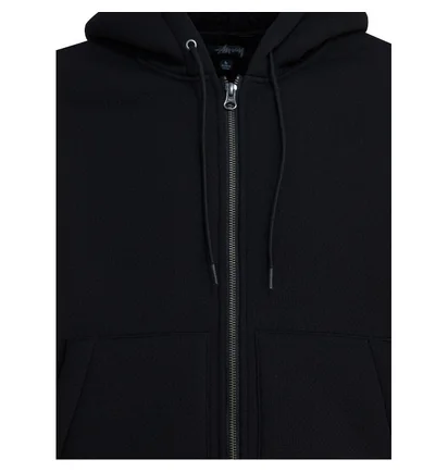 Толстовка мужская Stussy Bonded Sherpa Black 118585-0001