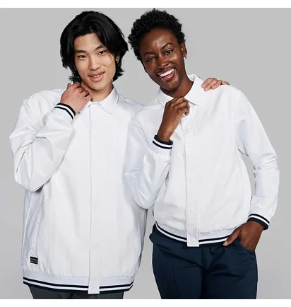 Куртка унісекс Saucony Metro Coaches Jacket White SAU800075-WH