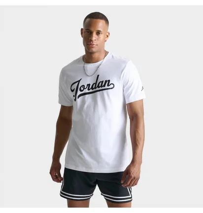 Футболка мужская Air Jordan Flight Mvp Cursive T-Shirt White FN5958-100