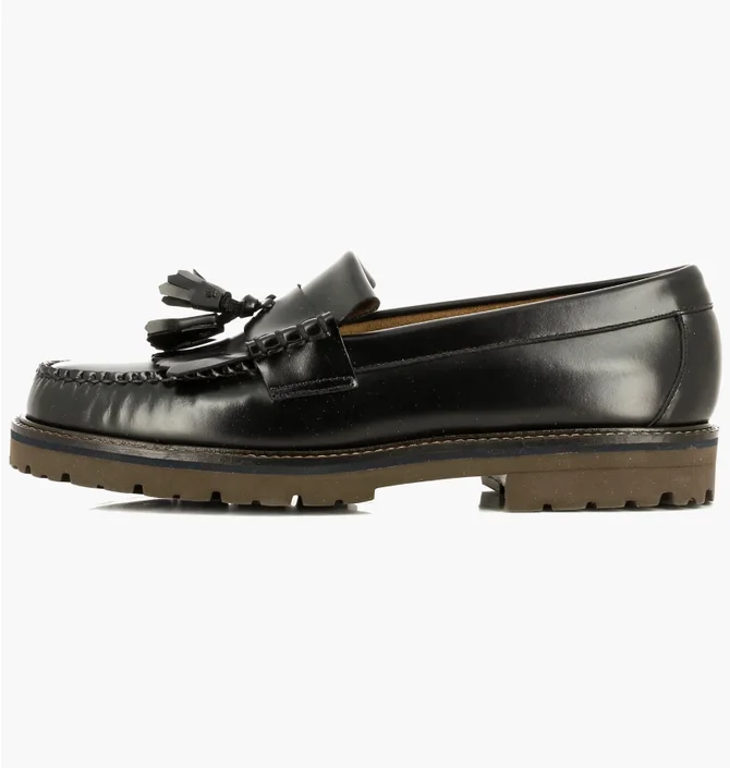 Туфли мужские G.H.Bass Weejun 90 Layton Ii Moc Kiltie Black BA11525