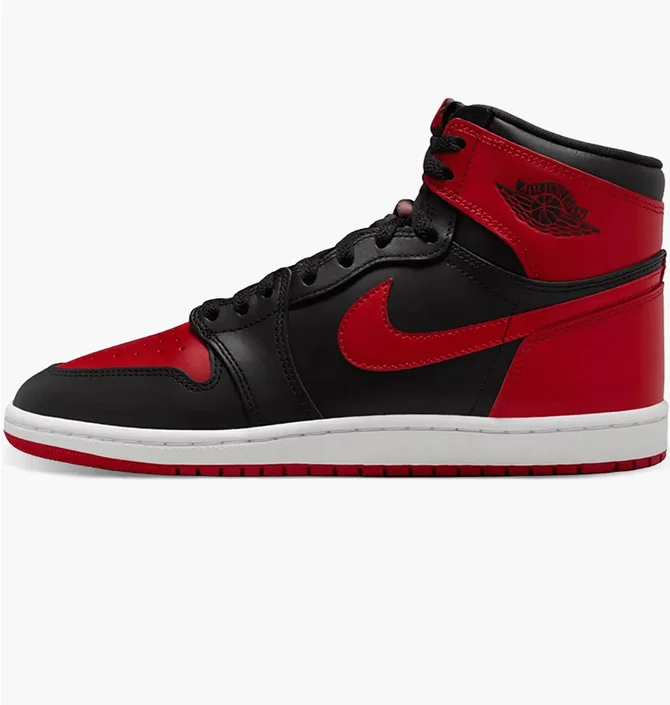 Кроссовки мужские Air Jordan 1 Retro High 85 Og Bred Black/Red HV6674-067