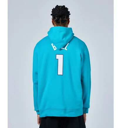 Худи мужское Air Jordan Charlotte Hornets Club Light Blue FB4791-415