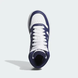 Кроссовки детские Adidas Hoops 3.0 Mid White/Blue IG3717