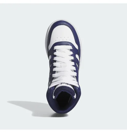 Кроссовки детские Adidas Hoops 3.0 Mid White/Blue IG3717