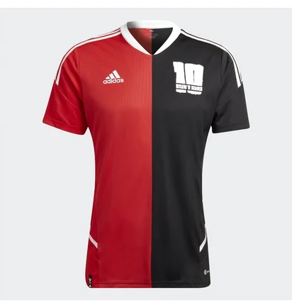 Футболка чоловіча Adidas Messi Jersey Black/Red Hi3790