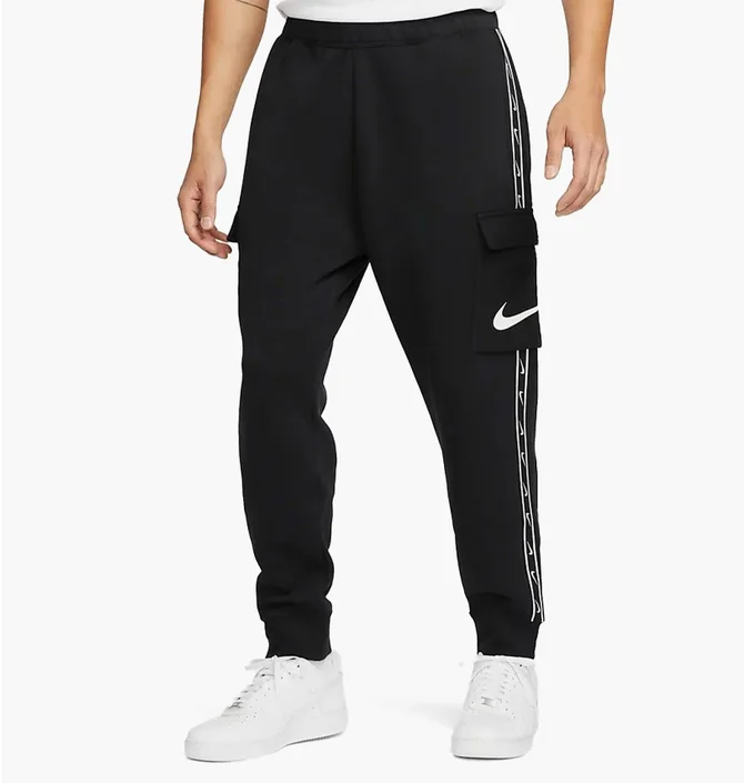 Штани чоловічі Nike Nsw Repeat Sw Flc Cargo Black Dx2030-010