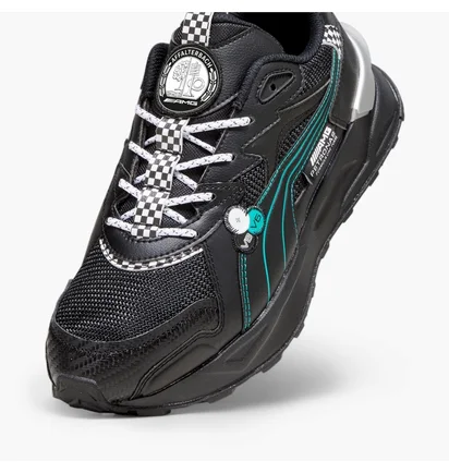 Кроссовки унисекс Puma Mercedes-Amg Petronas Motorsport Mirage Sport Asphalt Black 307847-01
