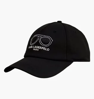 Кепка унісекс Karl Lagerfeld Paris Glasses Black L5WH7946-BLK