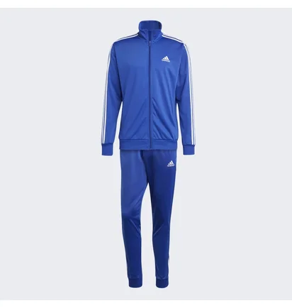 Спортивный костюм мужской Adidas Basic 3-Stripes Tricot Tracksuit Blue IC6761