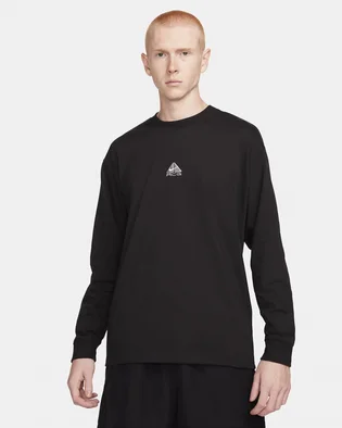 Лонгслів чоловічий Nike Acg Lungs Long-Sleeve T-Shirt Black DR7753-011