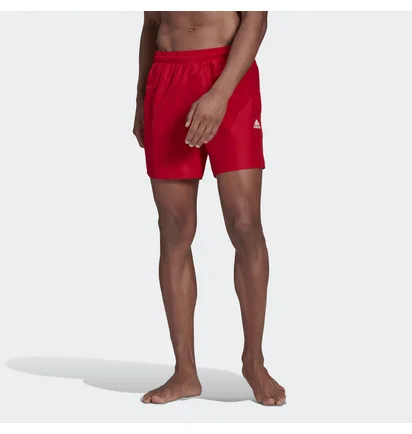 Шорти чоловічі Adidas Short Length Solid Swim Red GQ1086