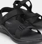 Сандали женские Skechers Go Walk Arch Fit Black 140808-BBK