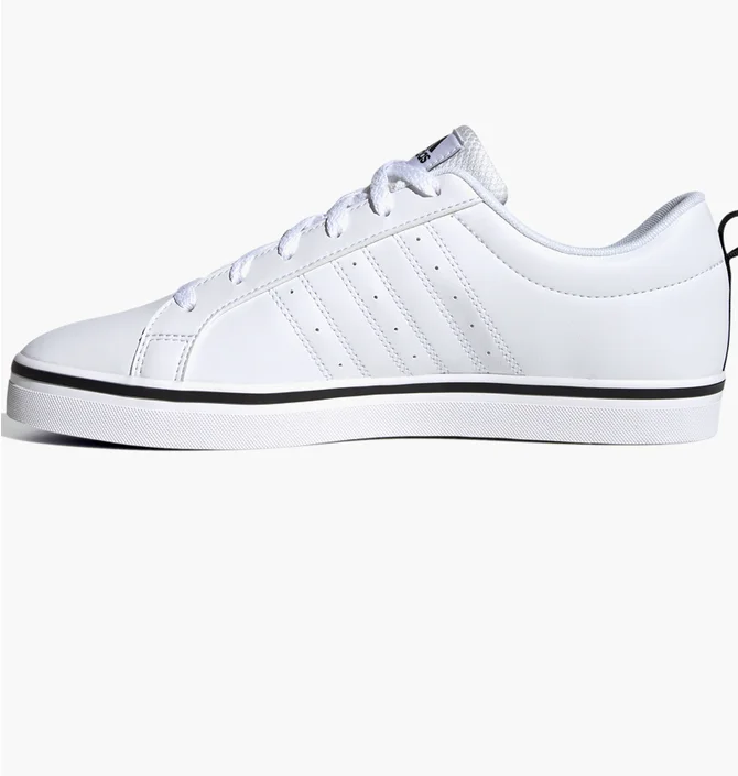 Кроссовки мужские Adidas Vs Pace 2.0 Lifestyle Skateboarding 3-Stripes Branding Synthetic Nubuck Shoes White Hp6010