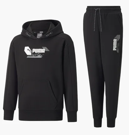 Спортивний костюм дитячий Puma Alpha Grey 670105-01__670108-01