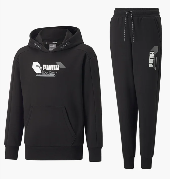 Спортивний костюм дитячий Puma Alpha Grey 670105-01__670108-01