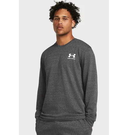 Світшот чоловічий Under Armour Rival Terry Lc Crew Grey 1370404-025