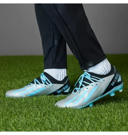 Бутси унісекс Adidas X Crazyfast Messi.3 Firm Groundcleats Metallic IE4078