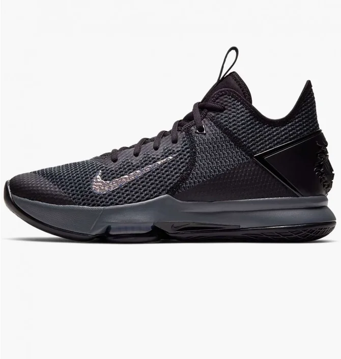 Кросівки чоловічі Nike Lebron Witness 4 Black/Iron Grey/Anthracite BV7427-003