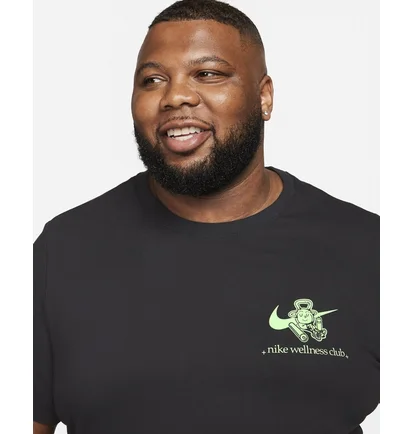 Футболка чоловіча Nike T-Shirt Dri-Fit Black FJ2450-010