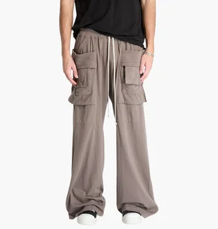Штаны мужские Rick Owens Drkshdw Creatch Wide Cargo Grey DU01E3394-34