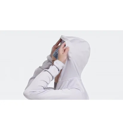 Кофта женская Adidas Terrex Tech Flooce Light Hooded Hiking Jacket Grey Ht2048