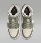 Кроссовки женские Air jordan 1 Mid Olive/Beige HF4079-003