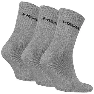 Носки мужские HEAD Elements All Sports Short Crew Grey (3 пары) 701229009-004