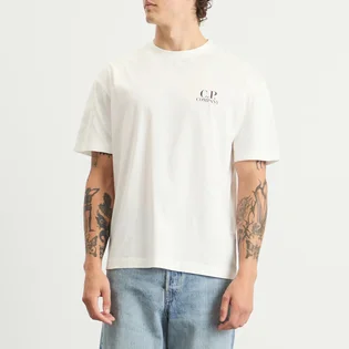 Футболка мужская C.P. Company Logo White 19CMTS103A-005100W-103