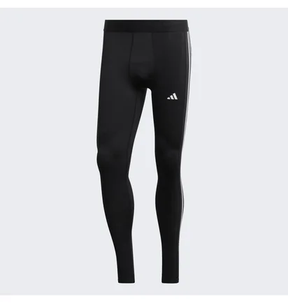Штани чоловічі Adidas Techfit 3-Stripes Training Long Tights Black Hd3530