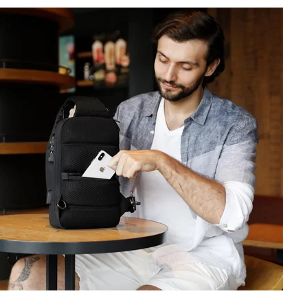 Рюкзак чоловічий Mark Ryden Crypto Black MR7039