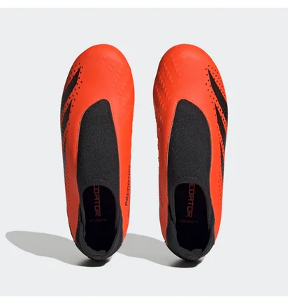 Бутсы детские Adidas Predator Accuracy.3 Fg Ll Jr Orange/Black GW4607