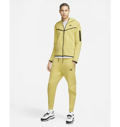 Штаны мужские Nike Sportswear Tech Fleece Yellow Cu4495-700