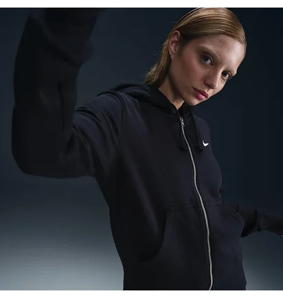 Толстовка женская Nike Sportswear Phoenix Fleece Black HJ0995-010