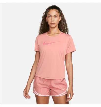 Футболка женская Nike Dri-Fit Swoosh Pink FB4696-618