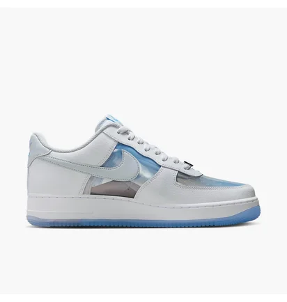 Кроссовки мужские Nike Air Force 1 Retro Qs White/Light Blue IB5724-100