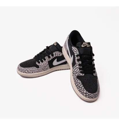 Кроссовки мужские Air Jordan Air 1 Low Og Shoes Grey/Black CZ0790-001