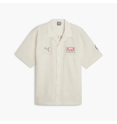 Сорочка чоловіча Puma Porsche Legacy Crews Go Summer Shirt Beige 624571-02