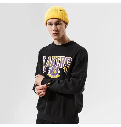 Свитшот мужской Nike Lal M Nk Flc Crew Cts 75 Nba Black DJ2801-010