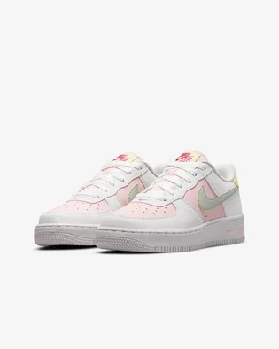 Кроссовки детские Nike Air Force 1 Impact Gs White/Pink Dr4853-100