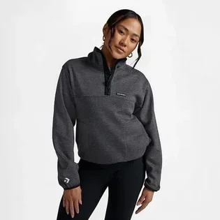 Штаны унисекс Converse Popover 1/2 Zip Top Black 10025193-001
