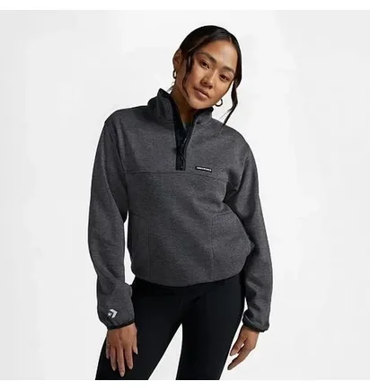 Штаны унисекс Converse Popover 1/2 Zip Top Black 10025193-001