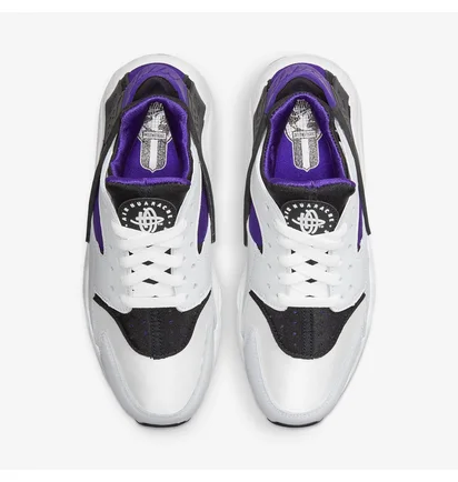 Кросівки жіночі Nike Huarache White/Black DH4439-105