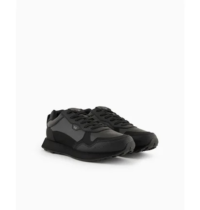 Кроссовки мужские Armani Exchange Tone-On-Tone Black XUX205-XV869-K001