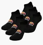 Шкарпетки унісекс Ellesse Reban Trainer Liner Black (6 пар) SBMA2301-011