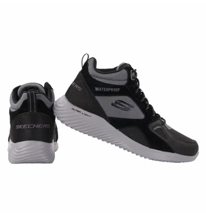 Ботинки мужские Skechers Bounderblast Black/Grey 232280-BKCC