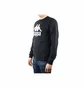 Свитшот мужской Kappa Sertum Rn Sweatshirt Black 703797194006